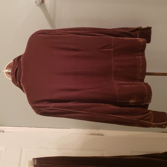 Vintage Selene Sport Velvet Pantsuit - Picture 6 of 10